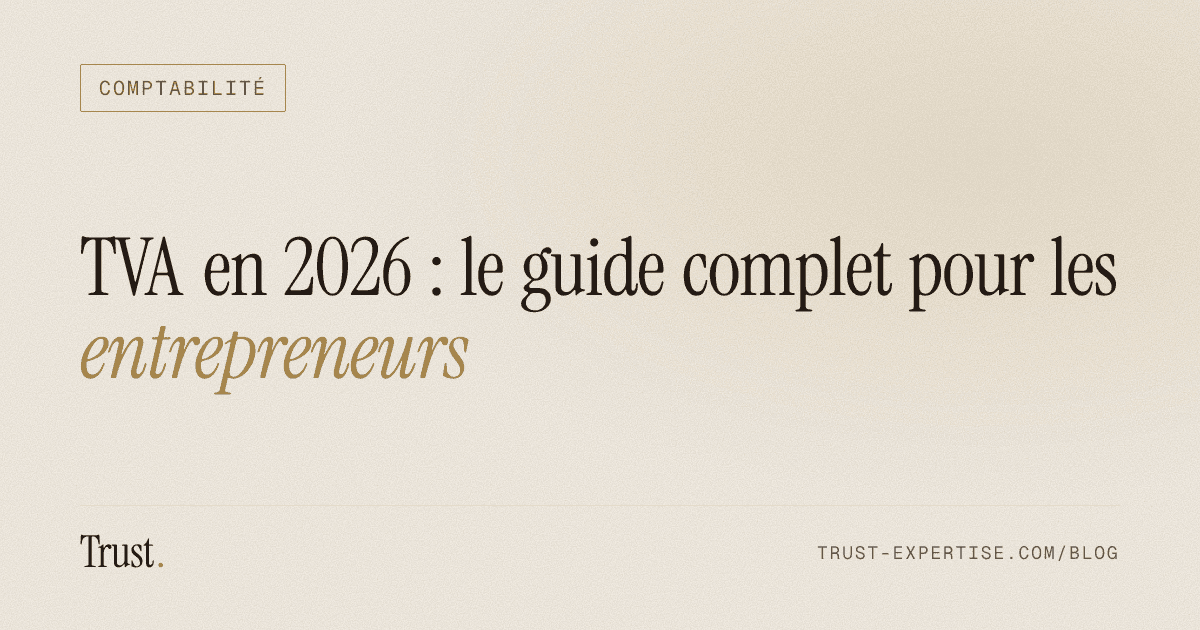 Couverture de l'article « TVA en 2026 : le guide complet pour les entrepreneurs » (Comptabilité)