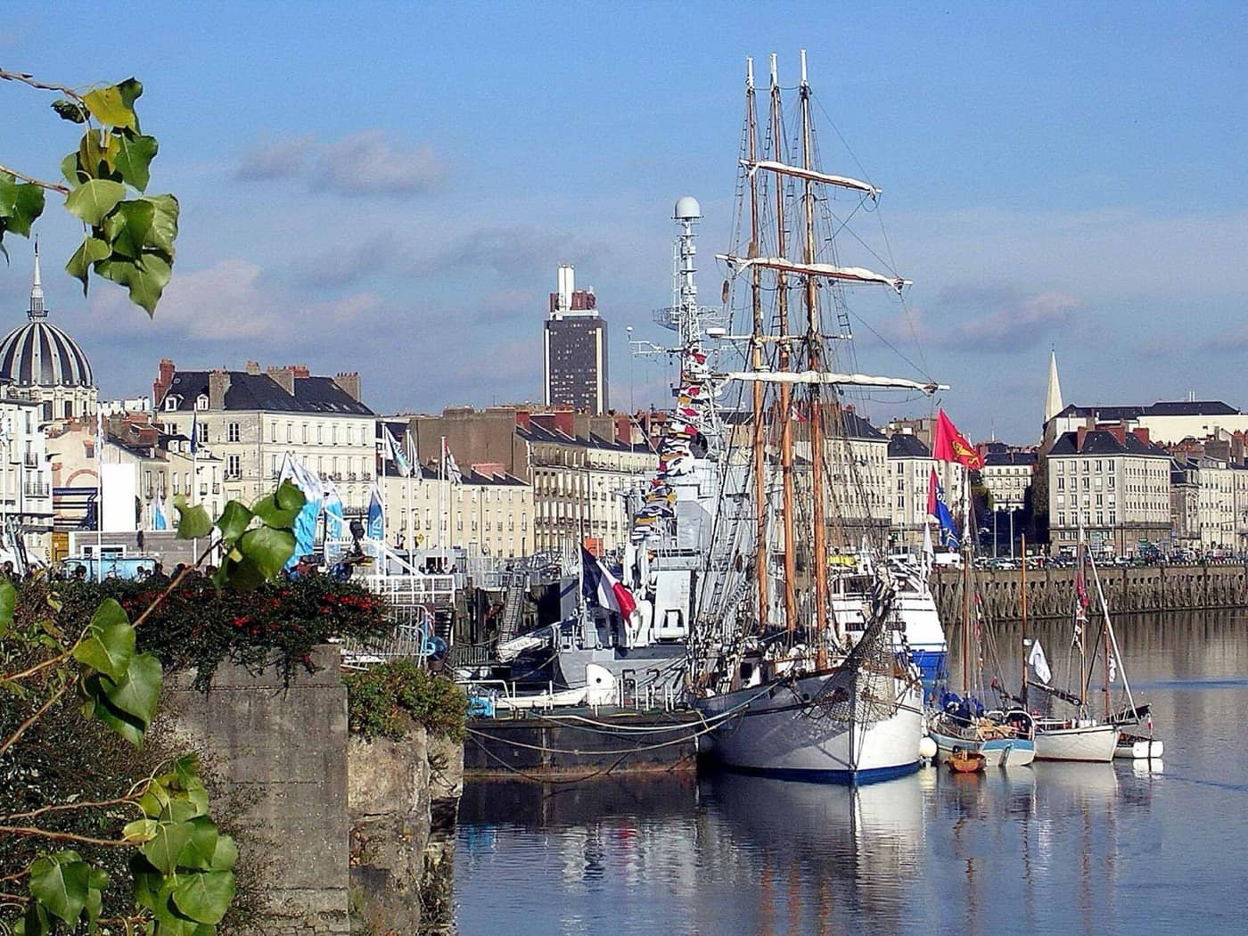 Vue de Nantes