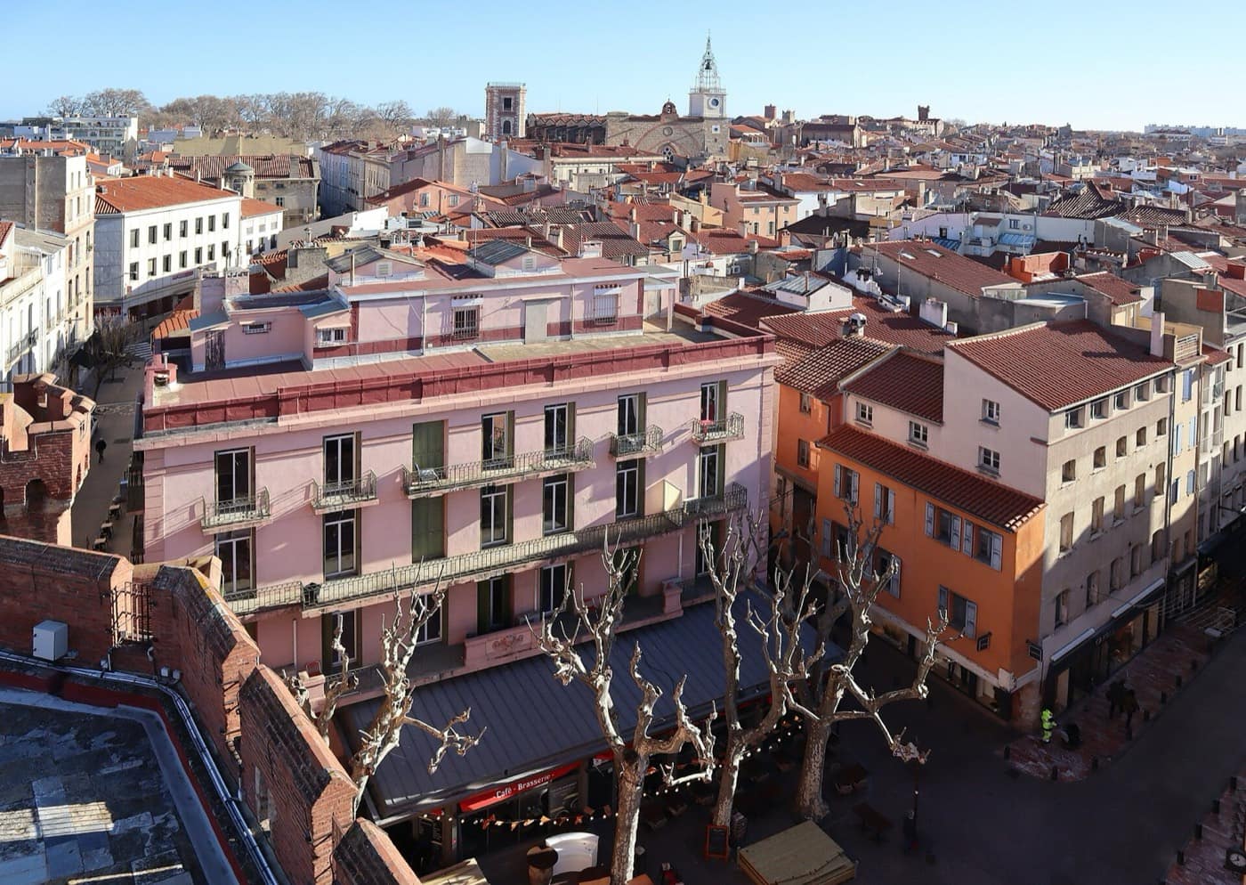 Vue de Perpignan